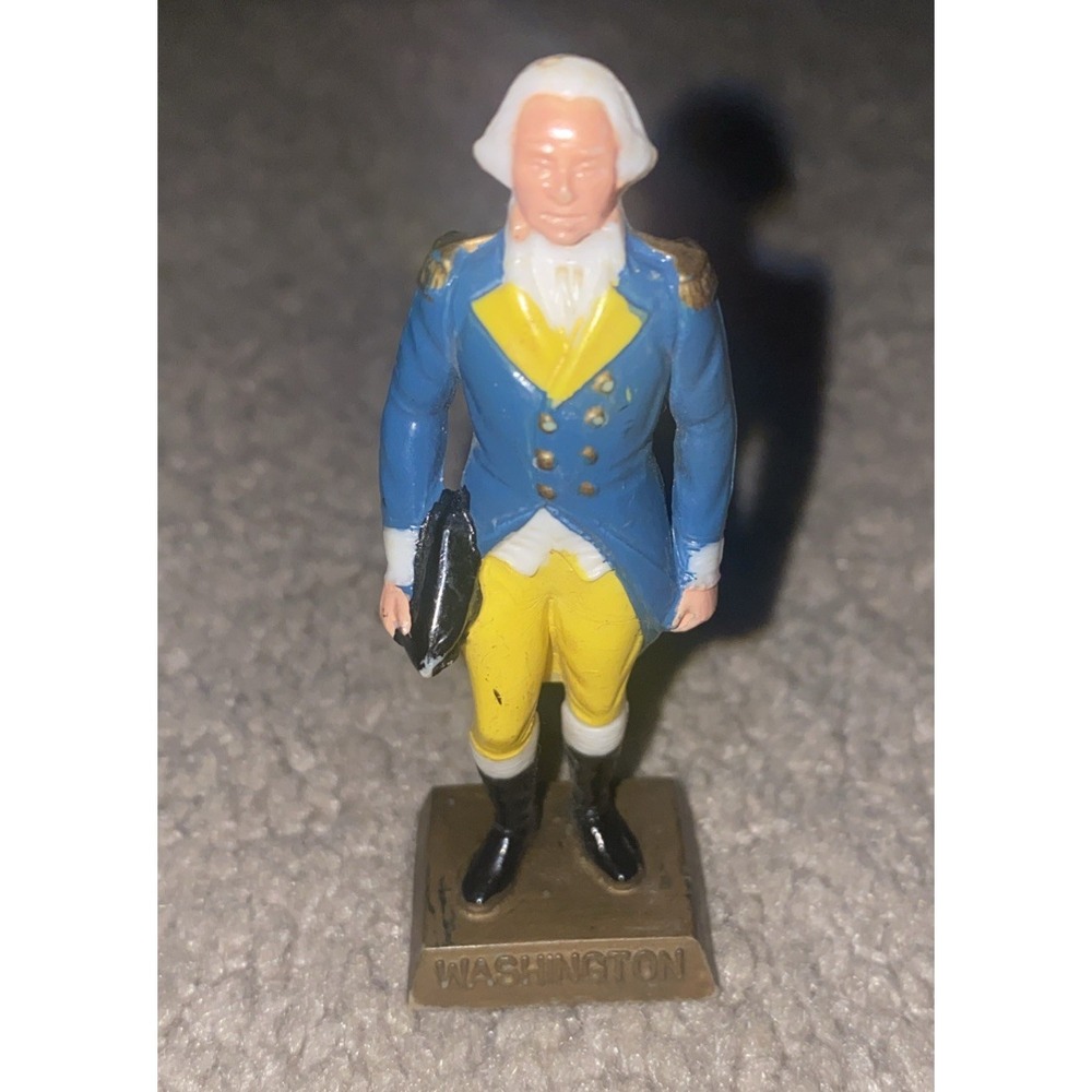 PRESIDENT GEORGE WASHINGTON 1960'S MARX PRESIDENTS 2.5" FIGURE